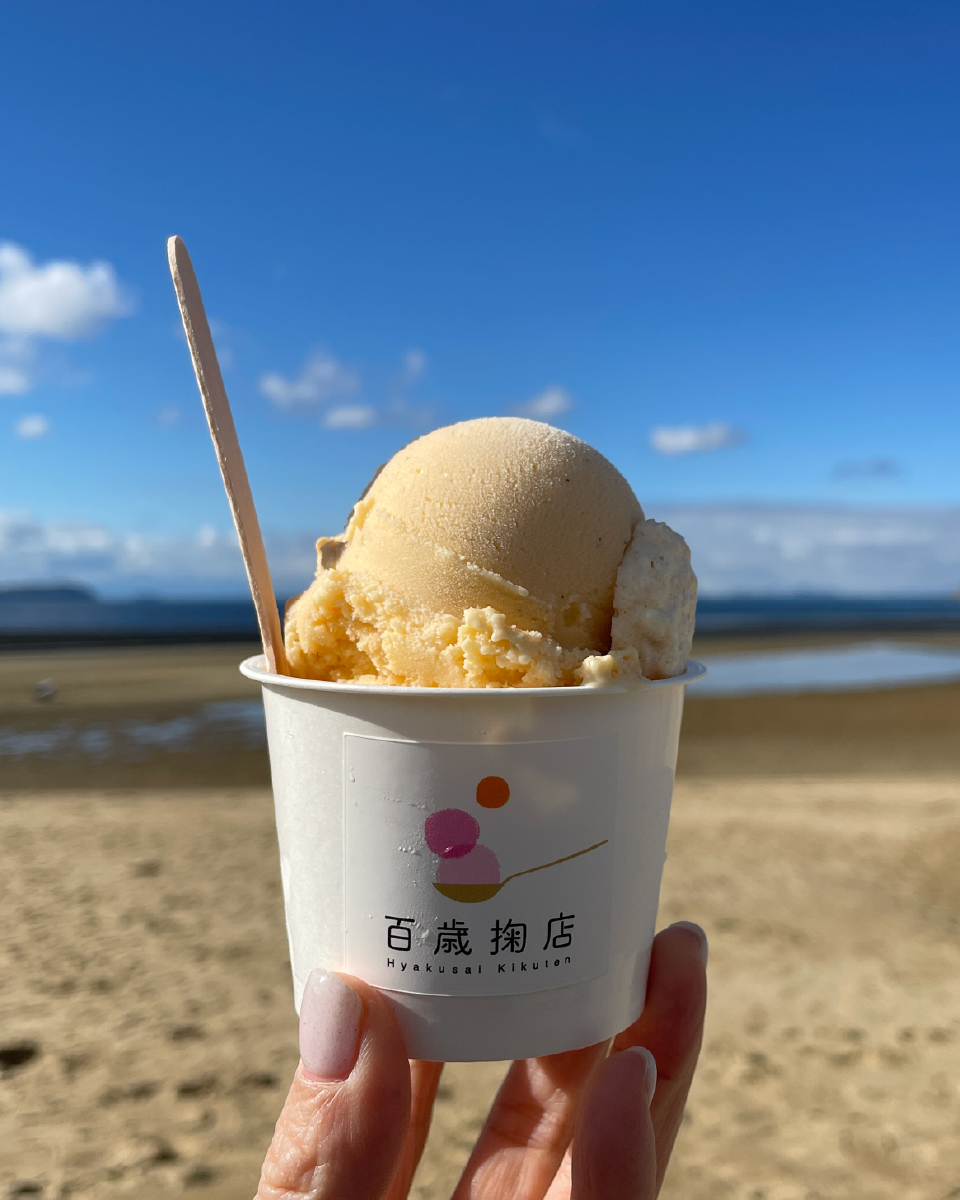 海とジェラート